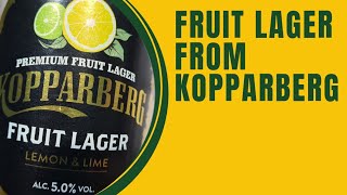 FUN FRIDAY Kopparberg Lemon and Lime Fruit Lager [upl. by Aikemahs]