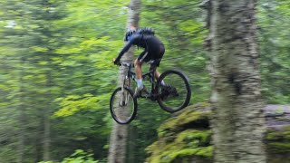 East Bluff Bike Park  Dueling Banjos boysonbikes [upl. by Anaujit824]