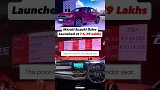 New Dzire 2024 💪🔥  dzire shorts shortsfeed tranding explore viralvideo [upl. by Netsua]