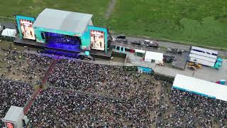 Lytham Festival drone flight [upl. by Decima954]