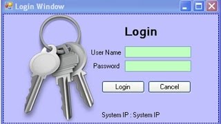 Create Login Window in C step by step [upl. by Anitsuga]