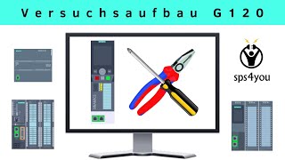 SPS programmieren lernen  Online Profikurs Kapitel 814  Antriebstechnik Versuchsaufbau [upl. by Corrinne777]