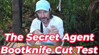 Kershaw Secret Agent Fixed Blade Boot Knife Review [upl. by Elylrac403]