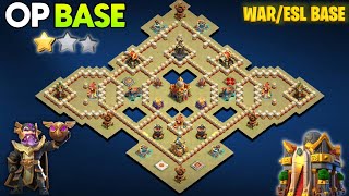 BEST TH16 LEGEND AND WAR BASE LINK ANTI 2 STAR WAR BASE TH16 TH16 PUSH BASE WITH LINK BASE LINK [upl. by Etteloiv]