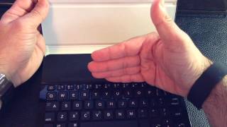 Review of the Logitech Ultrathin Keyboard Folio for iPad mini and iPad mini retina [upl. by Vanthe]