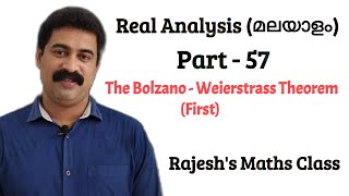 The Bolzano  Weierstrass Theorem for sequence of real numbers [upl. by Wright]