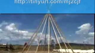 How To Construct A Plains Indian Tipi [upl. by Pero31]