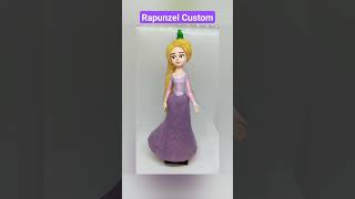 Rapunzel Custom antesydespues beforeandafter disney custom transformation rapunzel tangled [upl. by Kahle450]