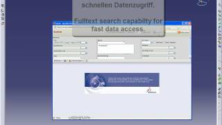 ENOVIA V6  CATIA V5 Integration Laden von Daten  Loading Data [upl. by Culberson]