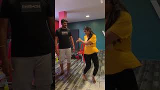 Fun during dance practice🤣 comedy mrmrschinnathirai dance [upl. by Elmore]