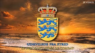 Hymne national du Danemark DAFR paroles  Anthem of Denmark French [upl. by Di]