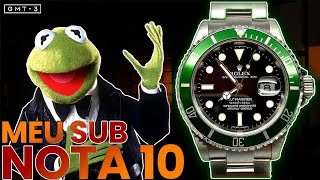 Meu Rolex Favorito Conheça o Submariner Kermit [upl. by Scotney122]