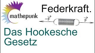 Federkraft Das Hookesche Gesetz [upl. by Olga]