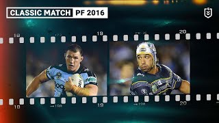 Sharks v Cowboys  Preliminary Final 2016  Classic Match Highlights  NRL [upl. by Eillehs]