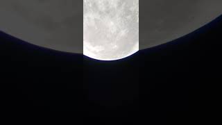 Como se ve la luna desde un telescopio 🌕🔭🌌 shorts viral [upl. by Brandea]