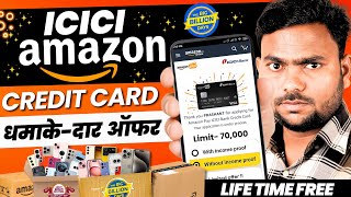 Amazon Pay ICICI Credit Card  ICICI Amazon Credit Card  ICICI Credit Card Apply  Lifetime Free [upl. by Nurav]