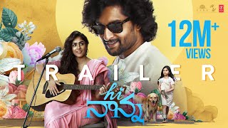 HI NANNA Official Trailer  Nani Mrunal T  Baby Kiara K Shouryuv  Hesham Abdul Wahab [upl. by Edva]