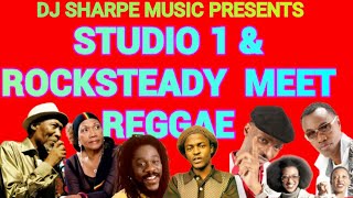 STUDIO 1amp ROCKSTEADY MEET REGGAE Alton Ellis Ken Boothe Sugar Minott Sanchez Beres Hammond [upl. by Lad900]