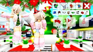 NEW ALL SECRET CHRISTMAS ACCESSORIES In Brookhaven IDCODES  Roblox [upl. by Darline124]