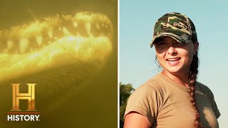 Swamp People Troy and Pickle Catch a 12FOOT GATOR Season 14 [upl. by Nomaj213]