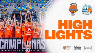 🏀 HIGHLIGHTS  Final Supercopa Liga Femenina Endesa vs Perfumerías Avenida  Valencia Basket [upl. by Eibmab]