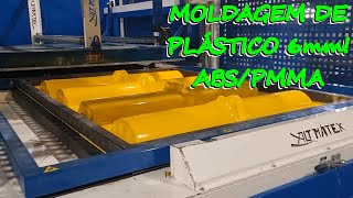 MOLDAGEM DE PEÃ‡AS PLÃSTICAS P SETOR AGRÃCOLA PELO PROCESSO DE VACUUM FORMING [upl. by Vicky200]