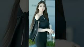 street fashion Chinese girl shortviral fashion [upl. by Linder456]