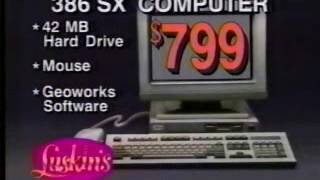 Luskins quotcomputerquot ad from 1992 [upl. by Latouche248]