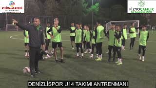 DENİZLİSPOR U14 TAKIMI ANTRENMANI [upl. by Atiuqan]