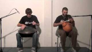 Udu drum 28C et Hang drum par Wadhom [upl. by Yrreiht]