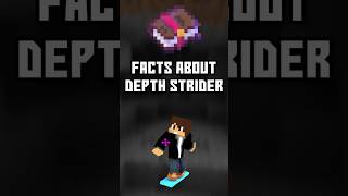 Facts about Depth Strider enchantment in Minecraft [upl. by Opportina220]