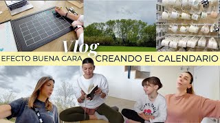 Efecto buena cara con 4 productos 🪄 ✨ Así puedes crear tu propio calendario familiar 📆 VLOG [upl. by Arretal]