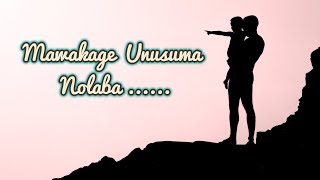 Mawakage unusuma nolaba Sahara flash song [upl. by Grimaud]