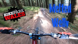 Melted Welly  BikePark Wales MTB [upl. by Elroy]