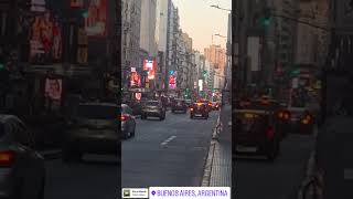 Avenida Corrientes Buenos Aires Argentina [upl. by Dante]