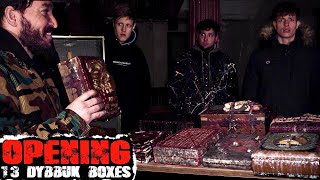 OPENING 13 DEMONIC DYBBUK BOXES  OVERNIGHT in HAUNTED SANATORIUM [upl. by Papagena]