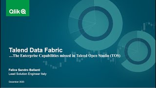 Talend Data Fabric Enterprise Features [upl. by Clifton]