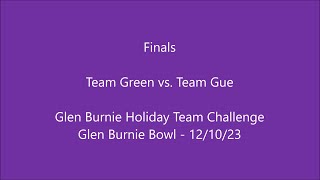 Glen Burnie Holiday Team Challenge 2023 Finals Team Green vs Team Gue [upl. by Ahsikad260]