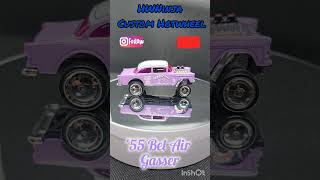 Custom 55 Bel Air Gasser HOTWHEELS Dont forget to sub chevy automobile diecastcars diecast [upl. by Plusch756]