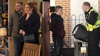 Sarah Nearly Gets Run Over Dylan Caught With Knife  Coronation Street Spoilers Next Week [upl. by Ahsaela]