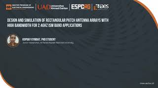 Design amp Simulation of Rectangular Patch Antenna Arrays with High Bandwidth For 24 Ghz ISM Band App [upl. by Derdle]