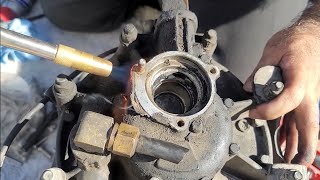 Air dryer purge valve replacement Broken bolt fix  Air dryer purges constantly leaking [upl. by Abernon]