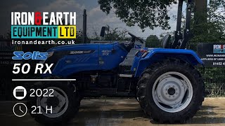 2022 Solis 50RX 4x4 ROPS Tractor [upl. by Cresida]