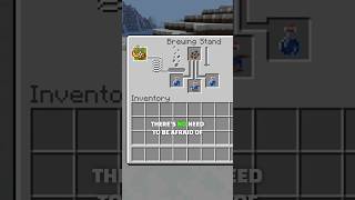 Using a brewing stand on Minecraft minecraft minecraftshorts minecraftanimation [upl. by Haseena]