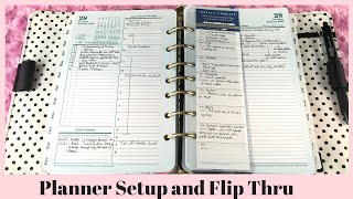 My 2020 Planner Setup and Flip Thru  How I Use My Franklin Planner [upl. by Casilde657]