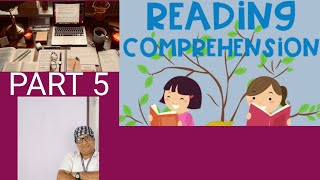 SET PRACTICE BASED ON COMPREHENSION PART 5RPTENGLISHCLASSES english setenglish [upl. by Brandise]