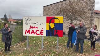 Un joli panneau pour lécole élémentaire Jean Macé [upl. by Airotciv]