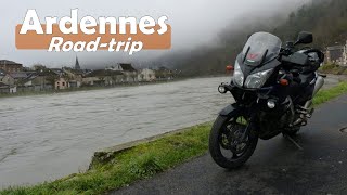 Roadtrip ▶▶ Les Ardennes en Suzuki DL 1000 VStrom [upl. by Adnerol]