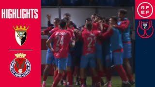 Resumen  Copa del Rey  CD Tudelano 0–5 CD Minera  Primera eliminatoria [upl. by Ribble]