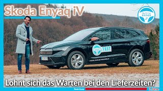 Skoda Enyaq iV  Vor und Nachteile sowie Geschichte zum böhmischen Crystal Face ElektroSkoda [upl. by Shargel]